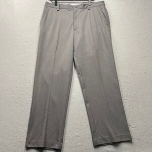 FootJoy Performance Golf Pants Mens 36x30 Gray Stretch Flat Front Trousers 1478